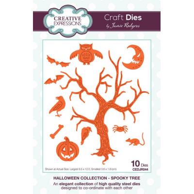 Creative Expressions Jamie Rodgers Craft Dies - Halloween Spooky Tree